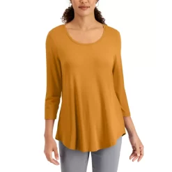 Coupon 😉 Style & Co Petite Star Waffle-Knit Top, Created For Macy's Star Print 🤩