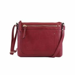 Flash Sale ⭐ INC International Concepts Riverton East West Crossbody, Created For Macy's Brandy/silver 👏