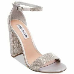 Cheapest 🥰 Steve Madden Carrson Two-Piece 🩴 Sandals Crystal ✨