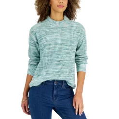 Promo 🎁 Style & Co Petite Printed Sherpa Quarter-Zip Pullover, Created For Macy's Rose Fairisle 🥰