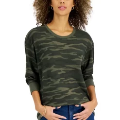 Coupon ✔️ Style & Co 👩 Women's Joy Plaid Holiday Sweatshirt, Created For Macy's Joy Shine ⌛