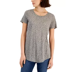 Wholesale π Style & Co π© Women's Printed Wide-Leg Pants, Created For Macy's Garden Dye Blue π€©