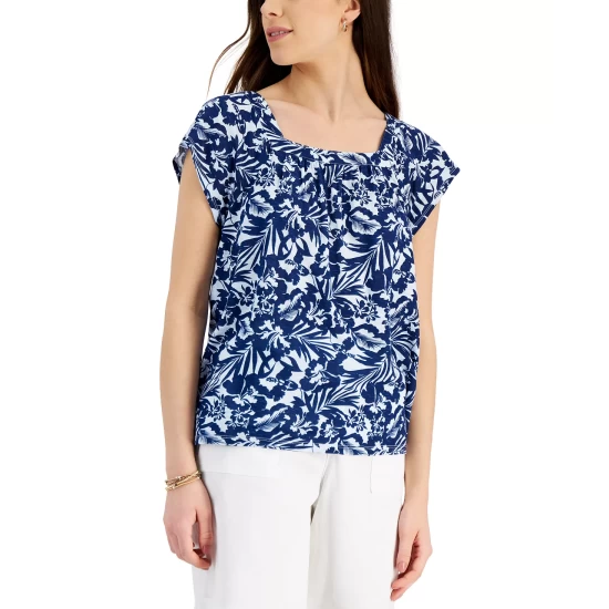 Best Sale โ๏ธ Style & Co Petite Cozy Turtleneck Sweater, Created For Macy's Ember Grey Heather ๐