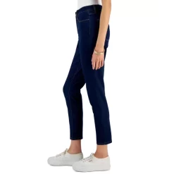 Best deal ⭐ Style & Co 👩 Women's High-Rise Curvy-Fit Bootcut 👖 Jeans, Created For Macy's Black Rinse 🔔