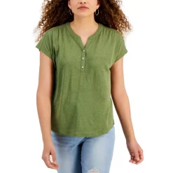 Flash Sale 🧨 Style & Co 👩 Women's Fair Isle Mid-Rise Leggings, Created For Macy's Deep Black 🔥