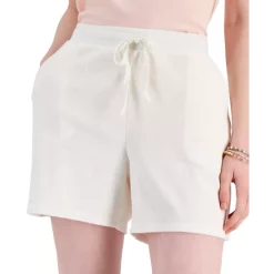 Flash Sale 😍 Style & Co 👩 Women's French Terry Shorts, Created For Macy's Beach Dye Multi 🎁