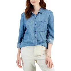 New ⌛ Style & Co Petite Pull-On Leggings, Created For Macy's Medium Grey Heather 🌟