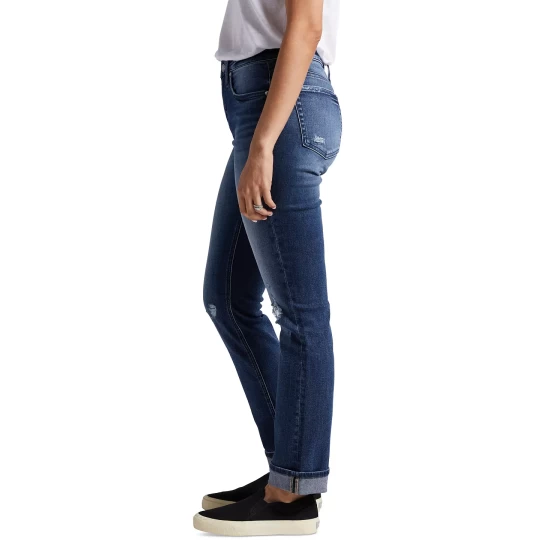 Best Sale 🎉 Silver 👖 Jeans Co. 👩 Women's Suki Capri 👖 Jeans Indigo ✔️ - Image 3