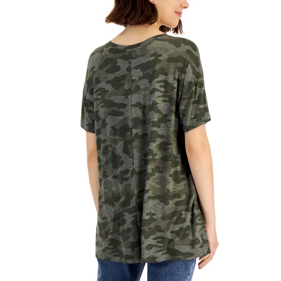 Best Pirce ⭐ Style & Co 👩 Women's Curvy Destructed Girlfriend 👖 Jeans, Created For Macy's Menagerie Wash 🛒 - Image 2