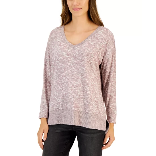 Best Pirce ⭐ Style & Co 👩 Women's Curvy Destructed Girlfriend 👖 Jeans, Created For Macy's Menagerie Wash 🛒 - Image 6