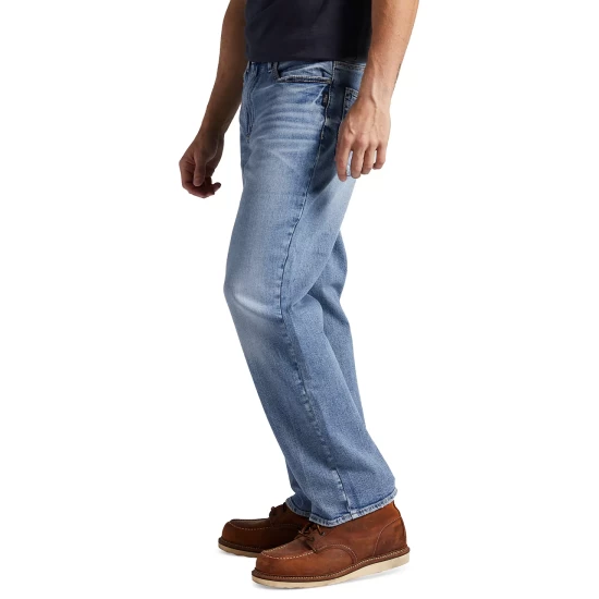 Brand new ๐คฉ Silver ๐ Jeans Co. Men's Gordie Relaxed Fit Straight Leg ๐ Jeans Indigo ๐ฏ - Image 4